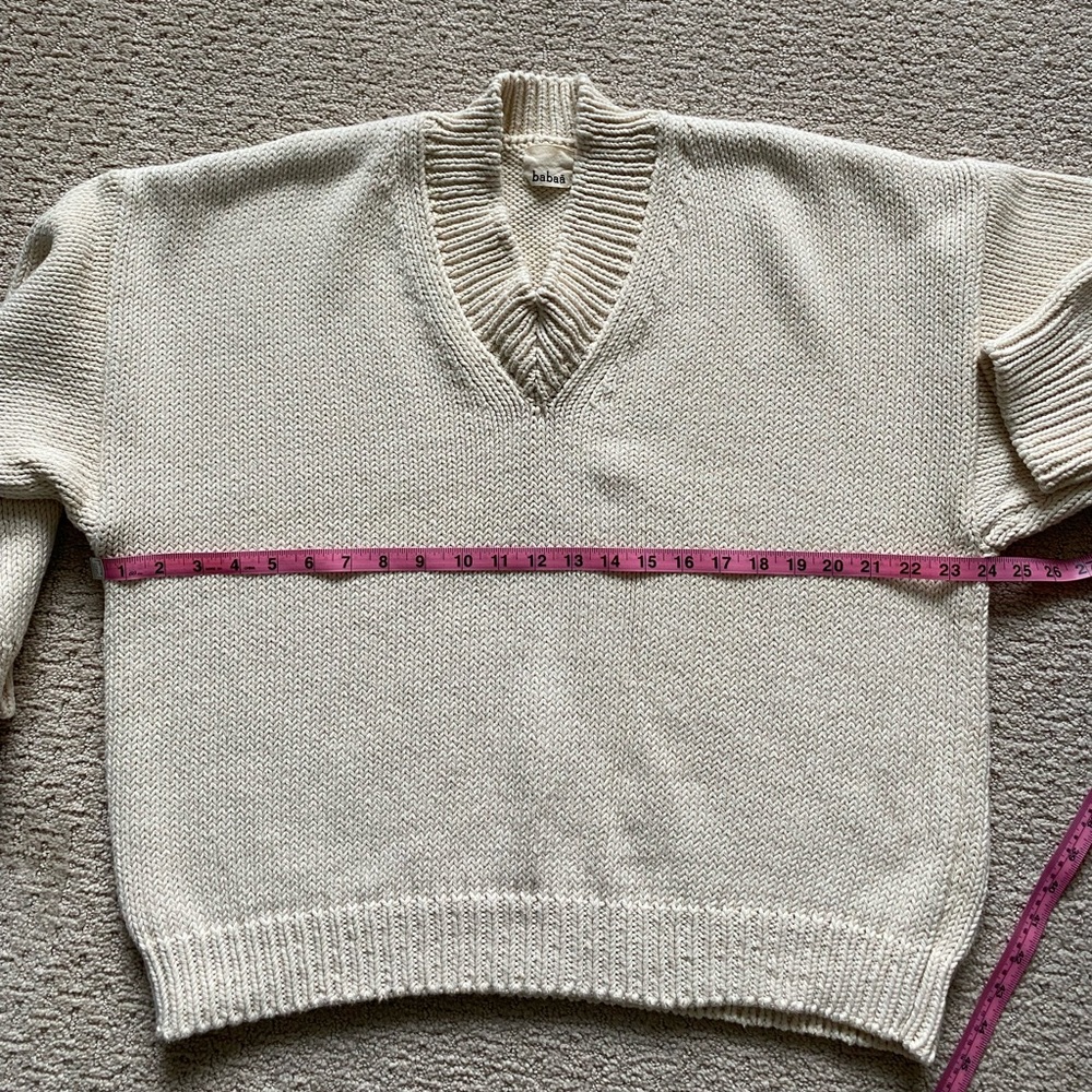 Babaa Jumper No 64 in Natural - Picture 7 of 7